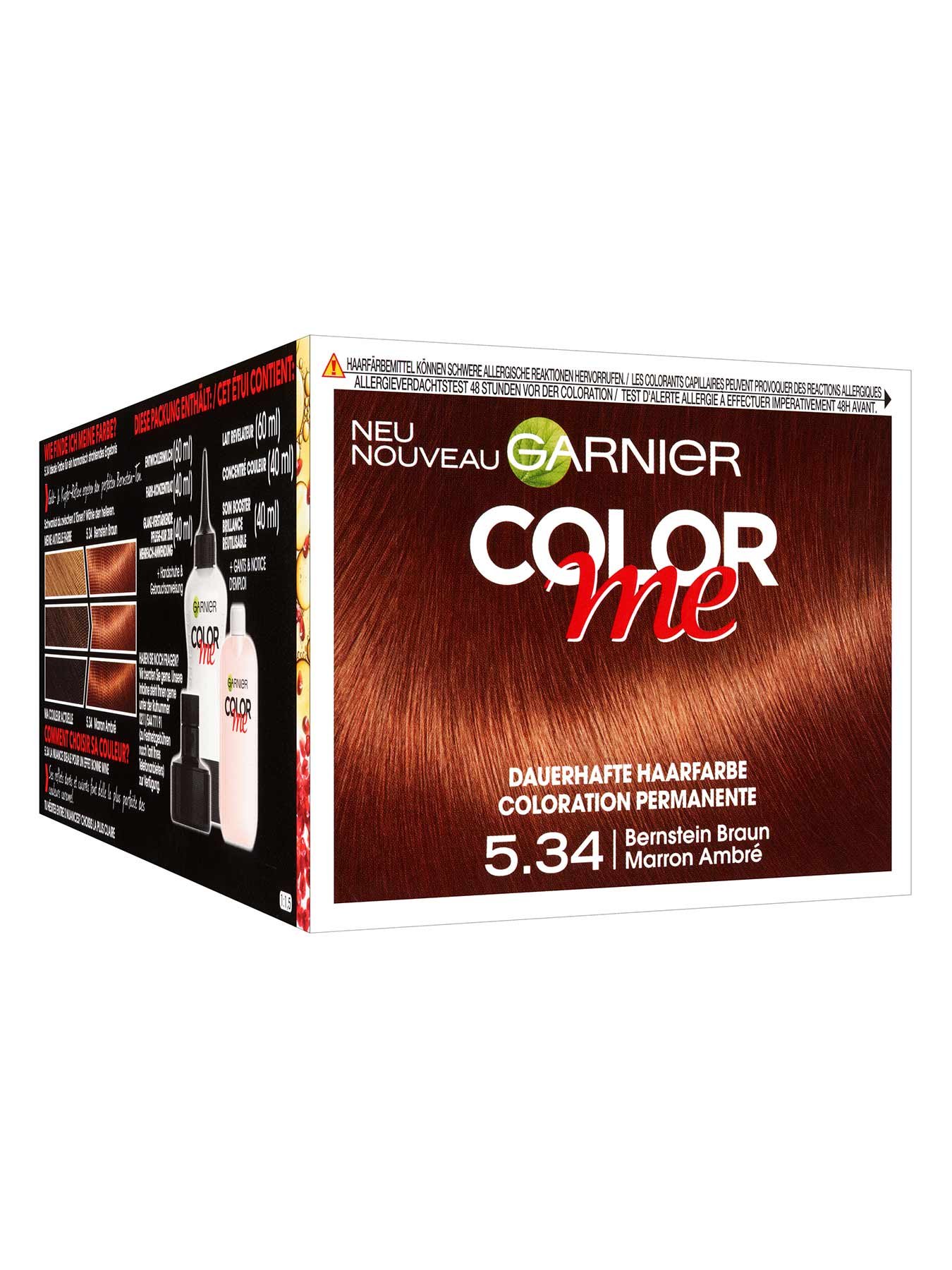 5-34-Bernstein-Braun-Dauerhafte-Haarfarbe-Color-Me-1Stk-Vorderseite-Garnier-Deutschland-gr